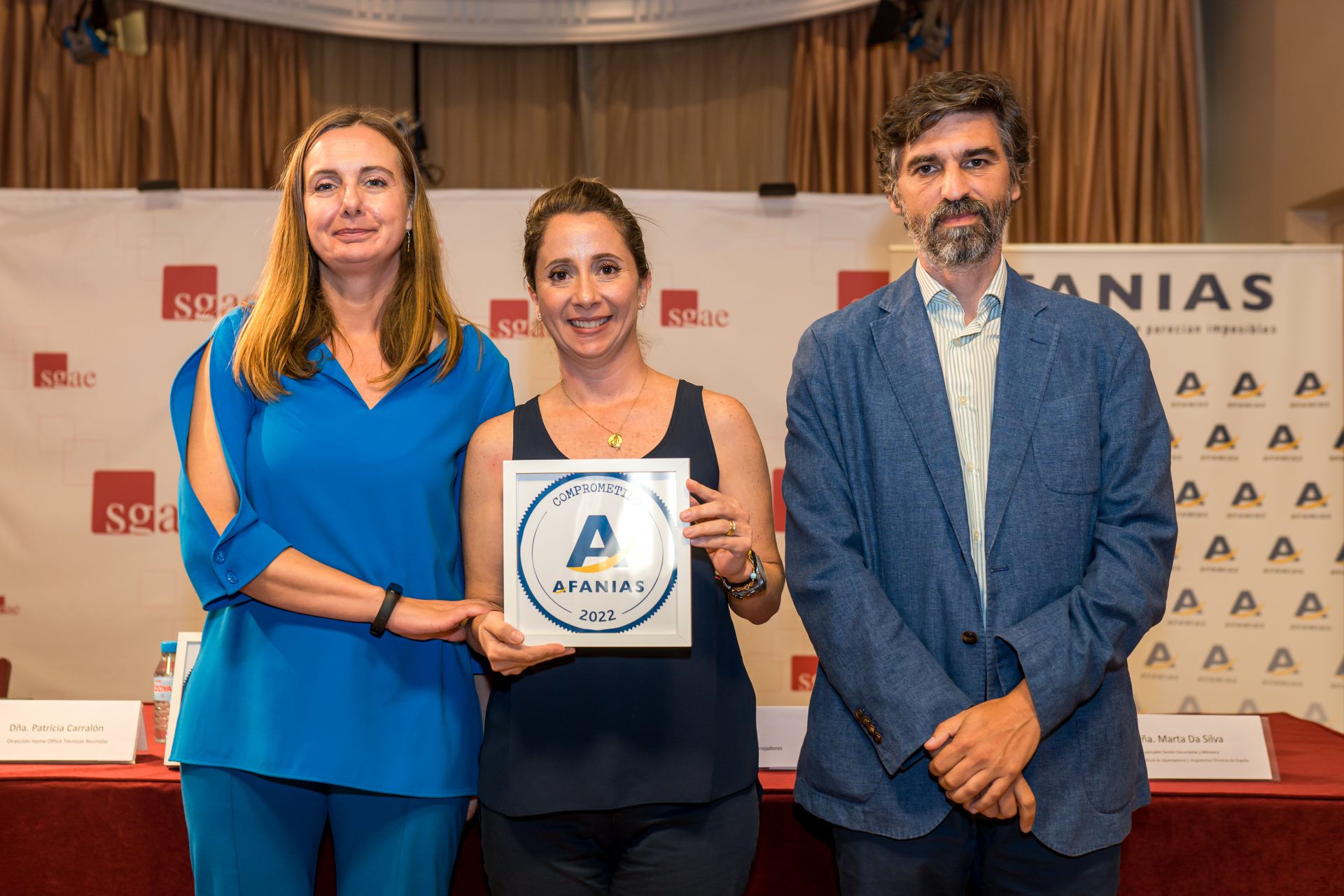 Reconocimiento a Colegio Calasancio. Recoge Noemí Lares -Gerente