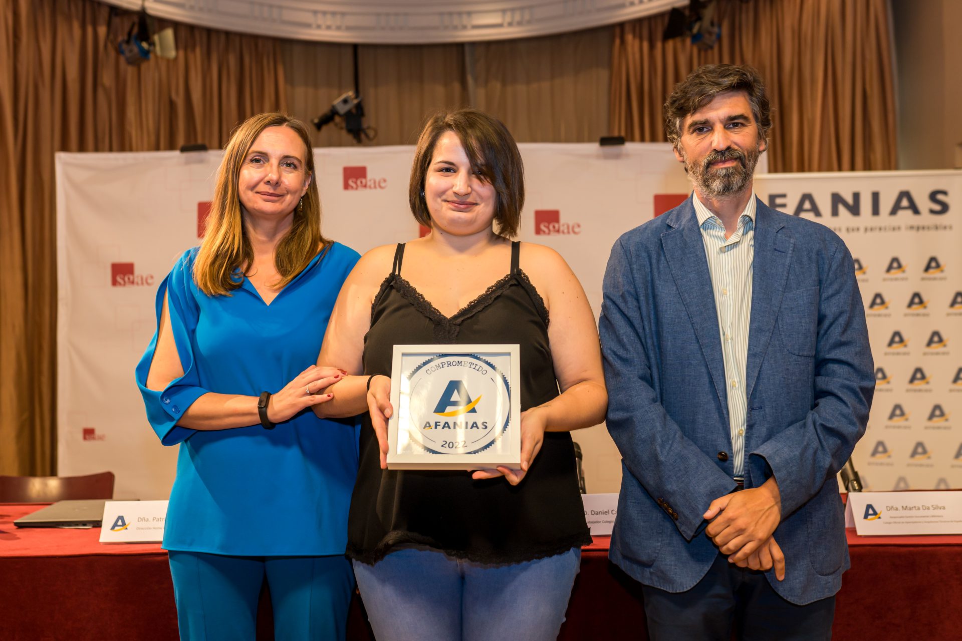 Reconocimiento a Sedra. Federación de Planificación Familiar. Recoge BEATRIZ FERNANDEZ Técnica en intervención social.