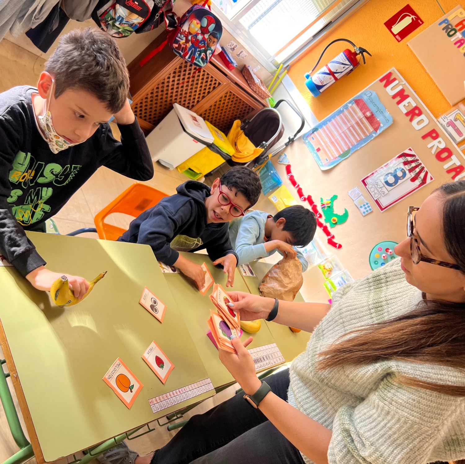 Taller de salud en el Colegio Las Victorias