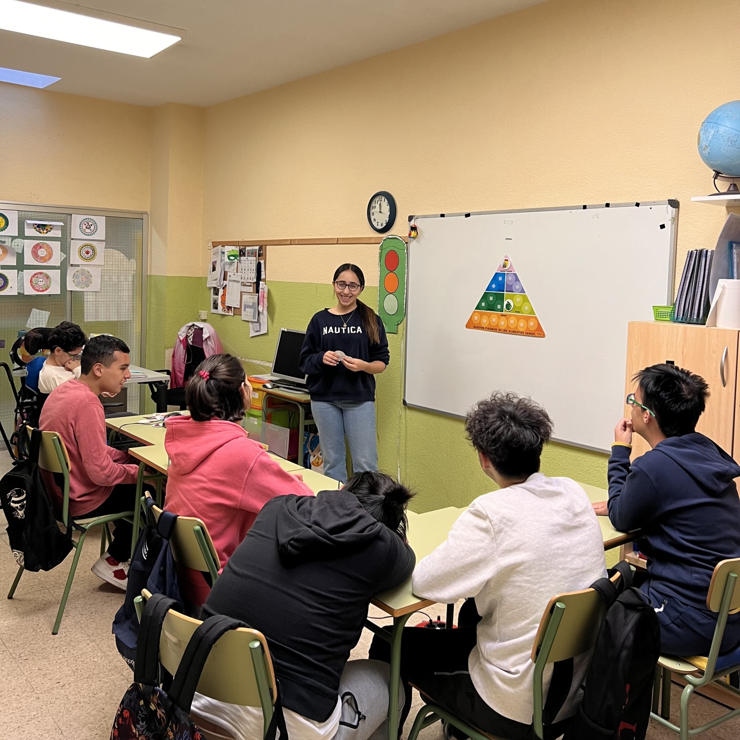 Taller de salud en el Colegio Las Victorias