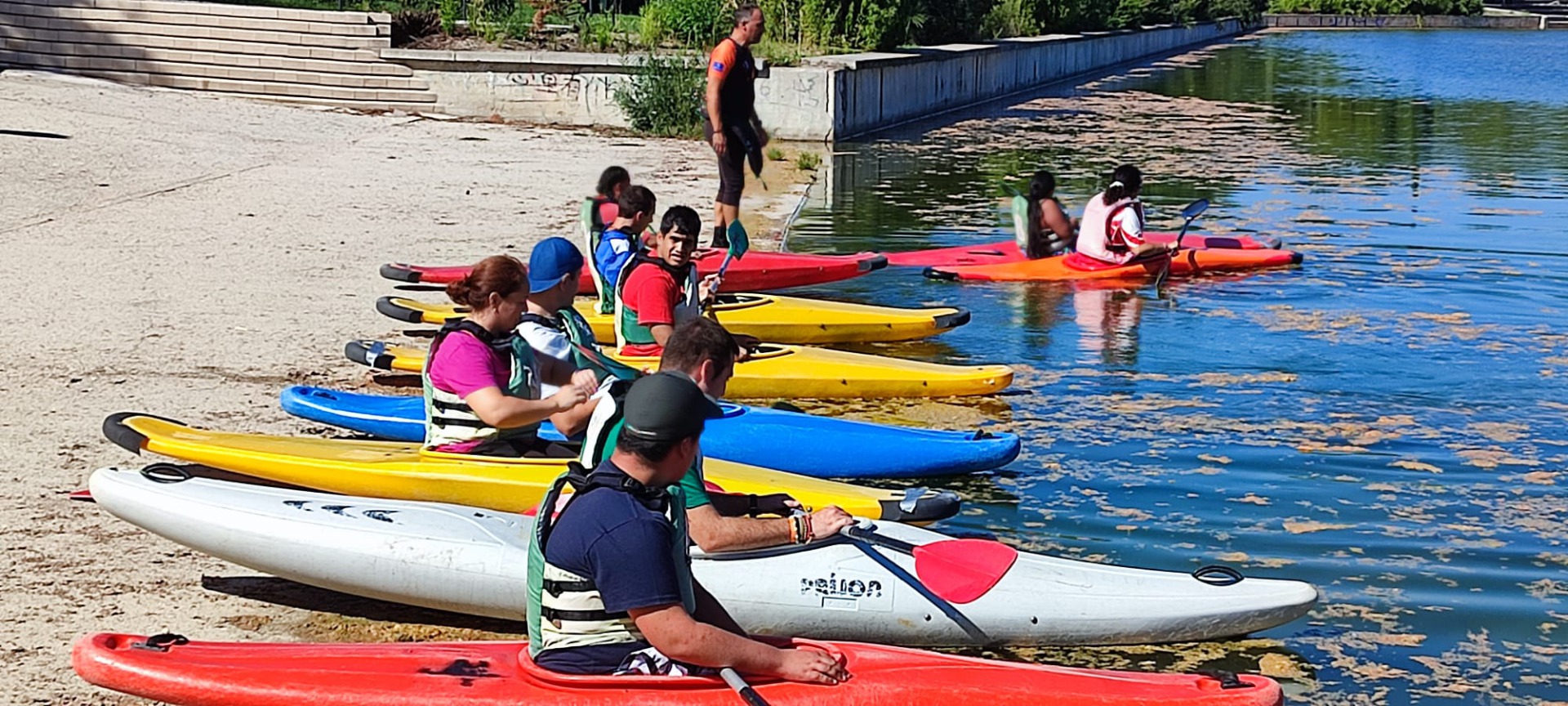 Primer día en Kayak Polo